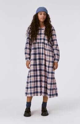 Vestido Corlissa de algodón a cuadros | Molo