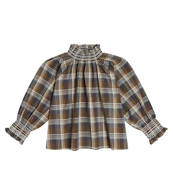 Yuji checked cotton shirt | C'era Una Volta