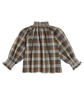 Yuji checked cotton shirt | C'era Una Volta