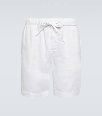 Felipe linen-blend shorts | Frescobol Carioca