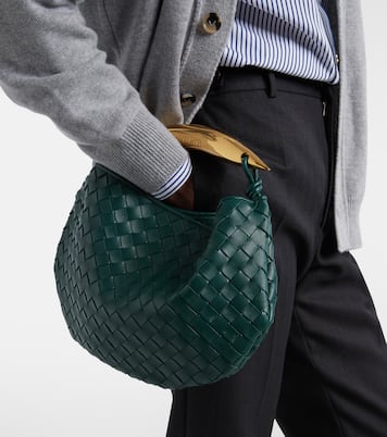Sardine Intrecciato leather shoulder bag | Bottega Veneta