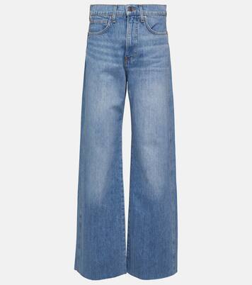 High-Rise Wide-Leg Jeans Taylor | Veronica Beard