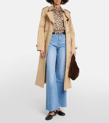 High-Rise Wide-Leg Jeans Taylor | Veronica Beard