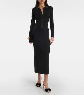Wool and silk-blend maxi dress | Tom Ford