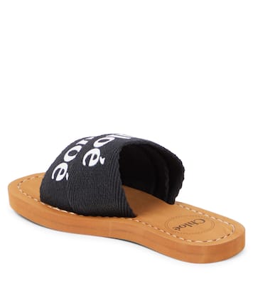 Aqua logo sandals | Chloé Kids