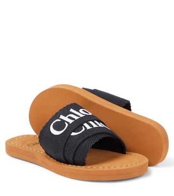 Aqua logo sandals | Chloé Kids