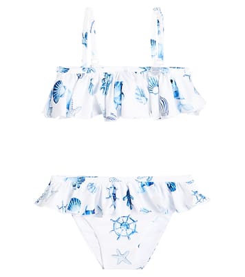 Printed ruffled bikini | Monnalisa