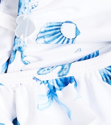 Printed ruffled bikini | Monnalisa