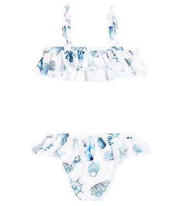 Printed ruffled bikini | Monnalisa
