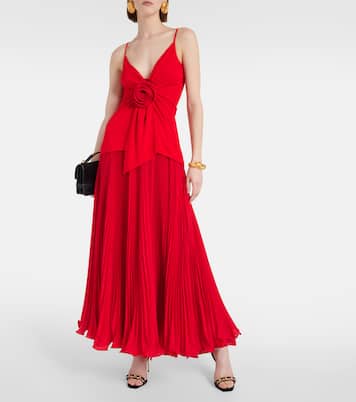 Maxirock aus Crêpe | Balmain