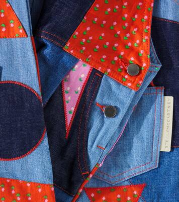 Printed cotton overalls | Stella McCartney Kids