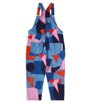 Printed cotton overalls | Stella McCartney Kids