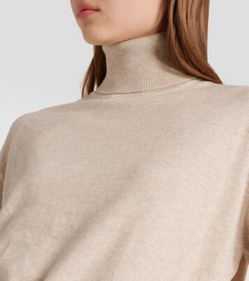 Monili cashmere turtleneck sweater | Brunello Cucinelli