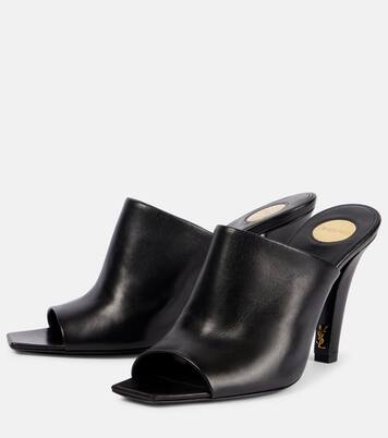 Pantoletten Jill 95 aus Leder | Saint Laurent