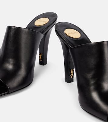 Pantoletten Jill 95 aus Leder | Saint Laurent