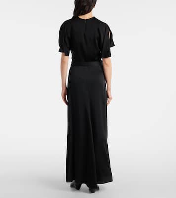Maxirock Kayana aus Satin | Isabel Marant