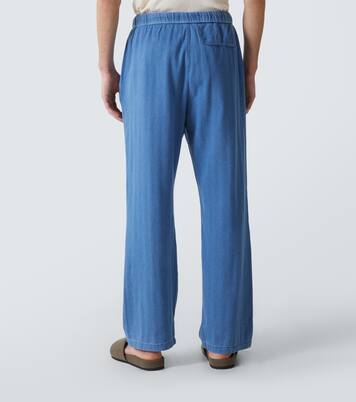 Pantalon ample Rocha en coton | Frescobol Carioca