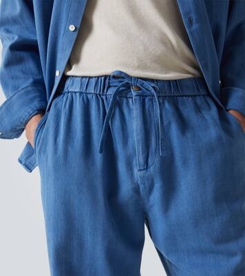 Pantalon ample Rocha en coton | Frescobol Carioca