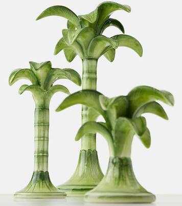 Palm陶瓷烛台，大号 | Les-Ottomans