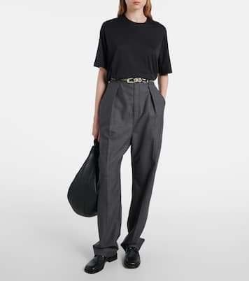 T-Shirt Harper aus Baumwoll-Jersey | The Frankie Shop