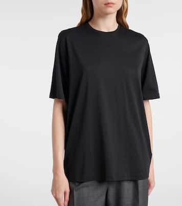 T-Shirt Harper aus Baumwoll-Jersey | The Frankie Shop