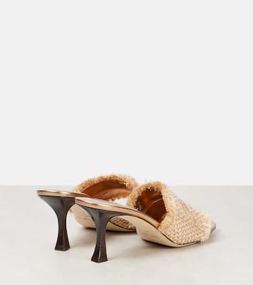 Mules Alexia 70 en lamé | Jimmy Choo
