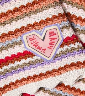 Abito Lucky in maglia a righe | Zimmermann Kids