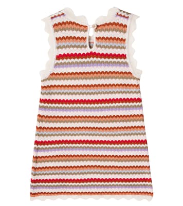 Abito Lucky in maglia a righe | Zimmermann Kids