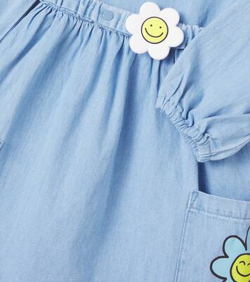 花卉钱布雷布连衣裙 | Stella McCartney Kids