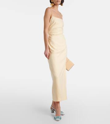 Belle Vivier 45 crochet leather slingback pumps | Roger Vivier