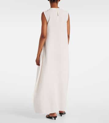 Silk-blend maxi dress | Róhe