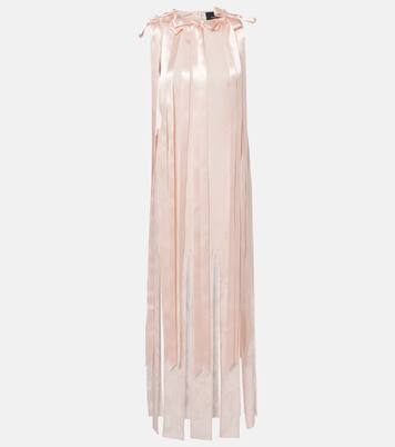 Robe longue en jacquard | Simone Rocha