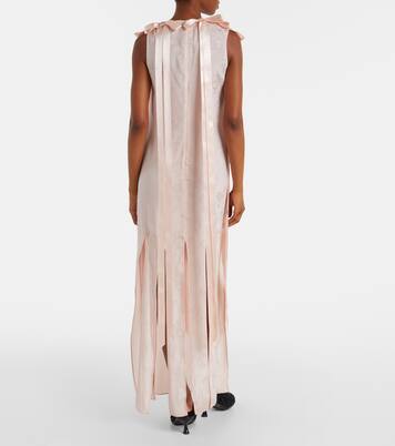 Robe longue en jacquard | Simone Rocha