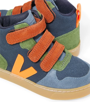 V-10 suede high-top sneakers | Veja Kids