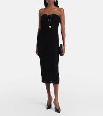 Elegante Luciana strapless midi dress | Max Mara