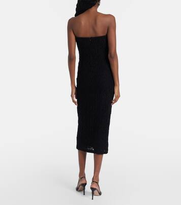 Elegante Luciana strapless midi dress | Max Mara
