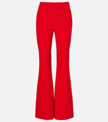 High-rise flared pants | Roland Mouret