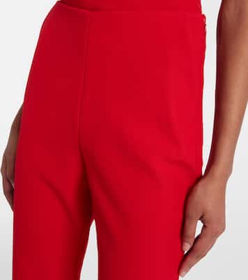 High-rise flared pants | Roland Mouret