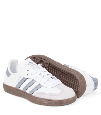 Samba suede-trimmed sneakers | Adidas Originals Kids