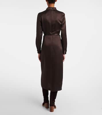 Josef belted silk midi dress | Gabriela Hearst