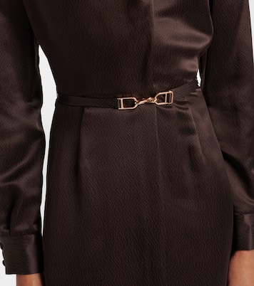 Josef belted silk midi dress | Gabriela Hearst