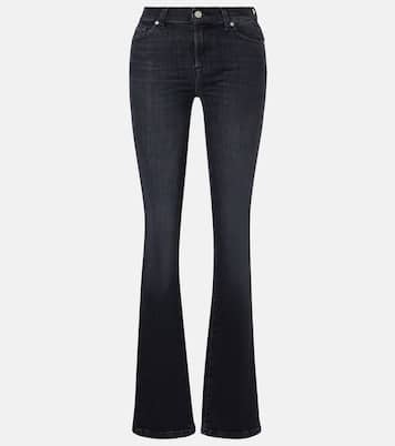Mid-Rise Bootcut Flared Jeans | 7 For All Mankind