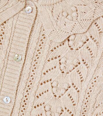 Lila ruffled cotton blouse | The New Society