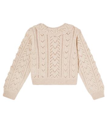 Lila ruffled cotton blouse | The New Society