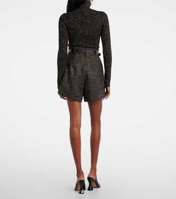 Herringbone wool-blend shorts | Max Mara