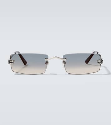 Panthère De Cartier rectangular sunglasses | Cartier Eyewear Collection