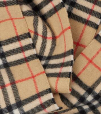 Burberry Check cashmere scarf | Burberry