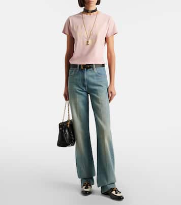 T-shirt imprimé en coton | Valentino