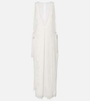 Sea Flowers embroidered cotton cover-up | Farm Rio