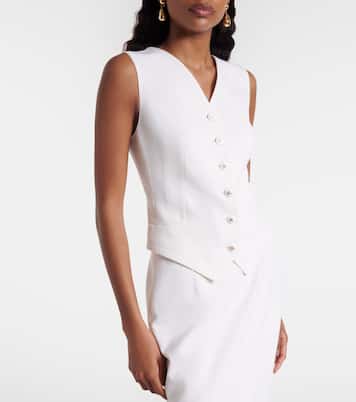 Wool and silk-blend vest | Dolce&Gabbana